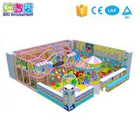 Candy Theme 89m² Indoor Playground with Slide and Ball Pool