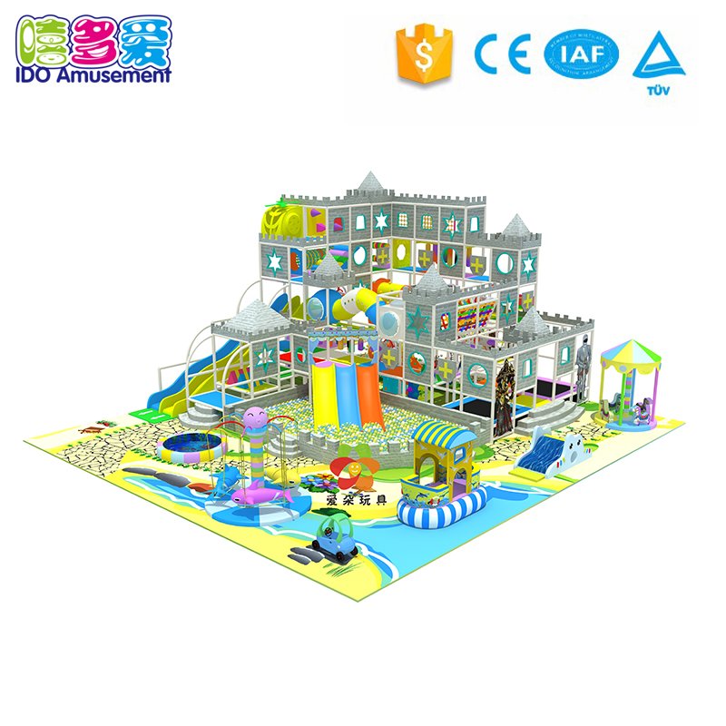 Castle Theme Children Toys Amusement Park Indoor Playground Equipment