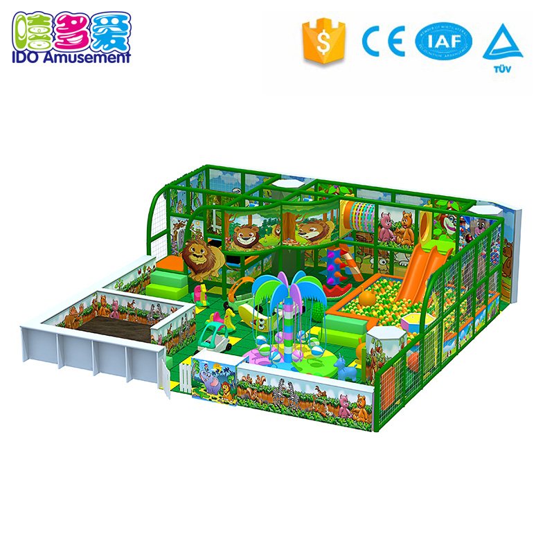 Forest Theme Indoor Playground Soft Play Toys Business Equipment