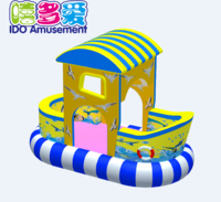 commercial colorful used toddler naughty castle indoor playground