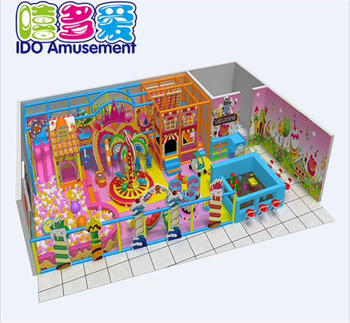 commercial safe small children naughty castle indoor playground