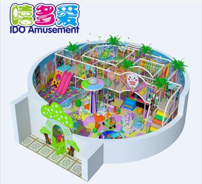 commercial environmental shopping mall kids soft play indoor playground