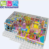 commercial plastic mcdonalds toddler soft play equipment indoor playground