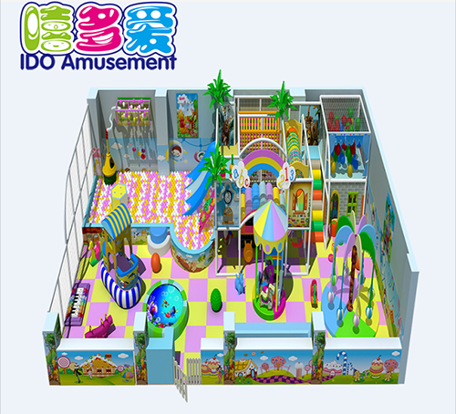 commercial plastic shopping mall kid soft play indoor playground