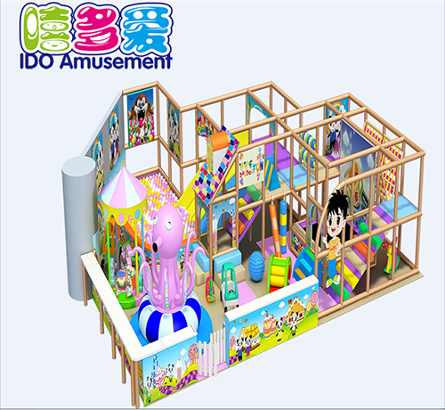 commercial plastic shopping mall children soft play indoor playground