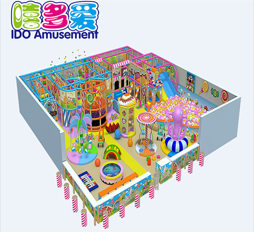 commercial plastic kindergarten kid soft play equipment indoor playground