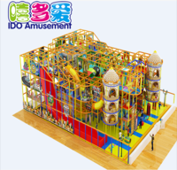 commercial plastic kindergarten toddler soft play equipment indoor playground