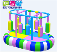 commercial environmental used kids soft play equipment indoor playground
