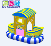 commercial plastic used children soft play equipment indoor playground