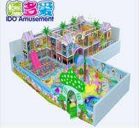 commercial colorful school kid naughty castle indoor playground