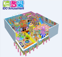 commercial colorful kindergarten children soft play equipment indoor playground